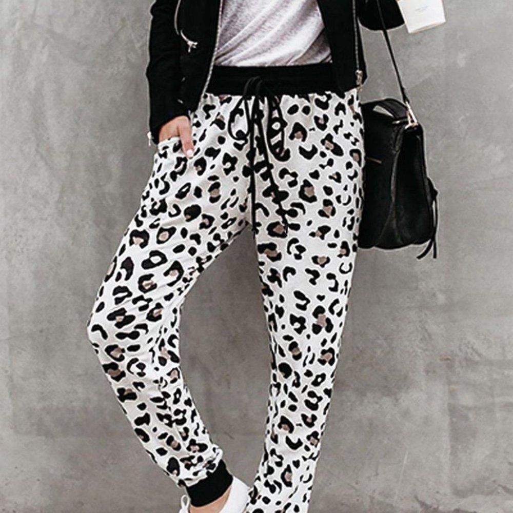 Kristen Leopard Joggers 